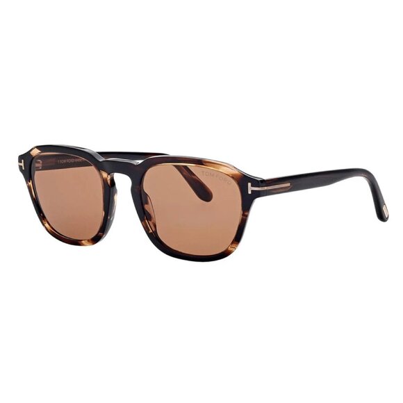 NEW TOM FORD MEN HAVANA BROWN SUNGLASSES - Picture 1 of 3